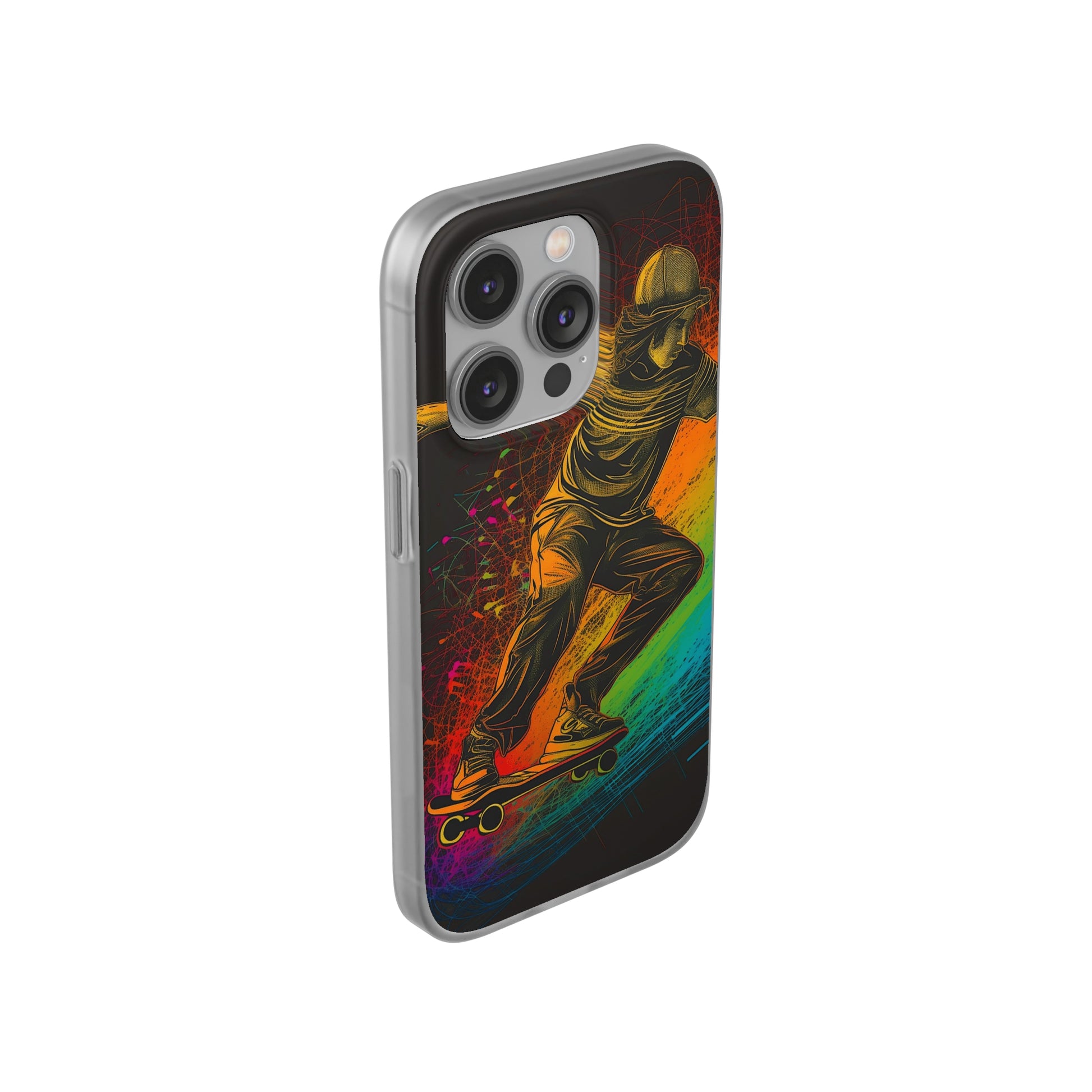 Skateboarding Flexi Case - Colorwink