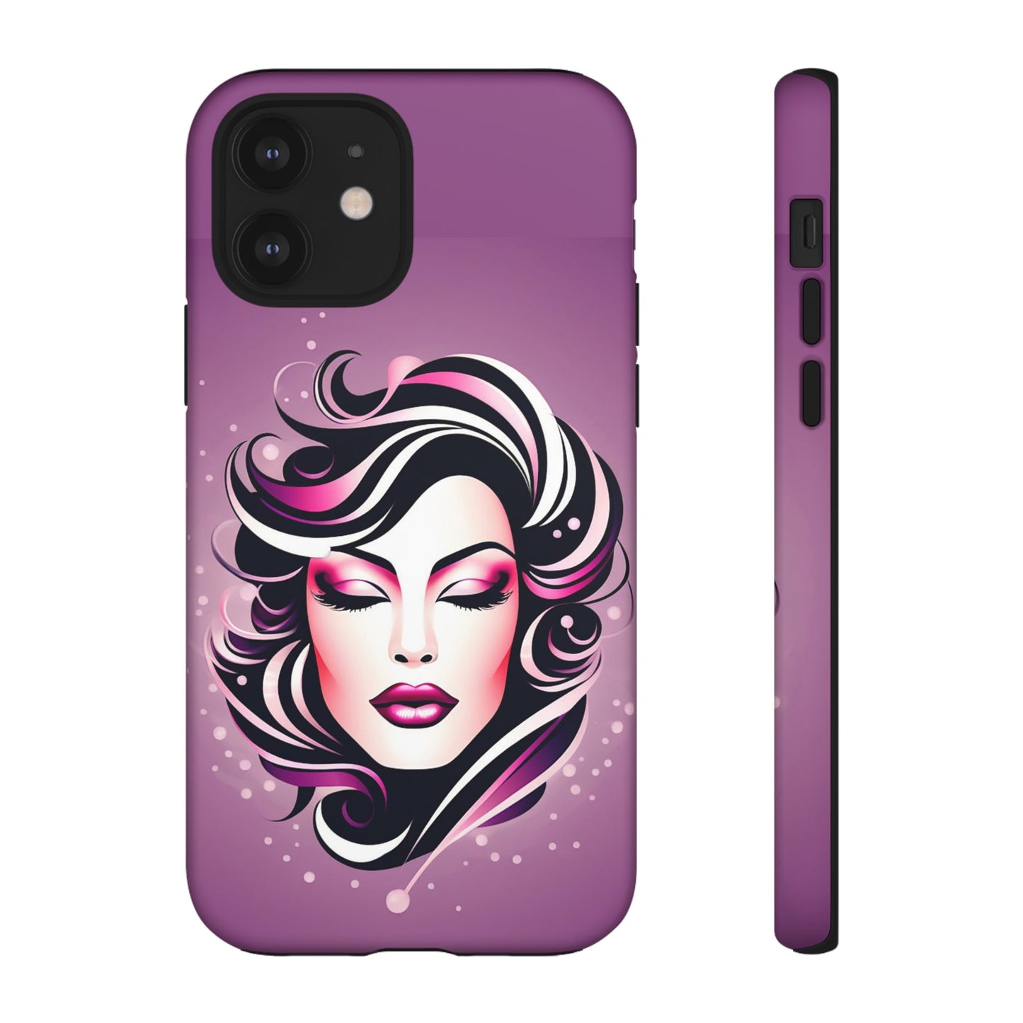 Magenta Lady Tough Case