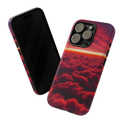 Red Clouds Tough Case