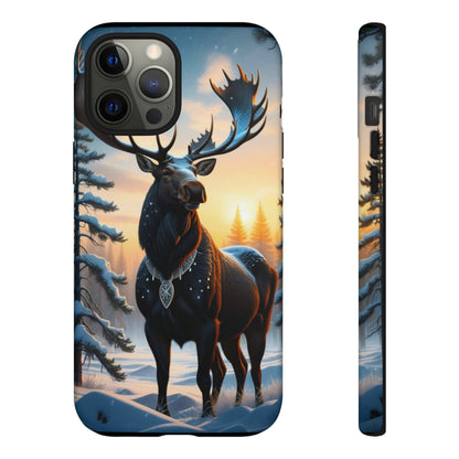 Winter Moose Tough Case