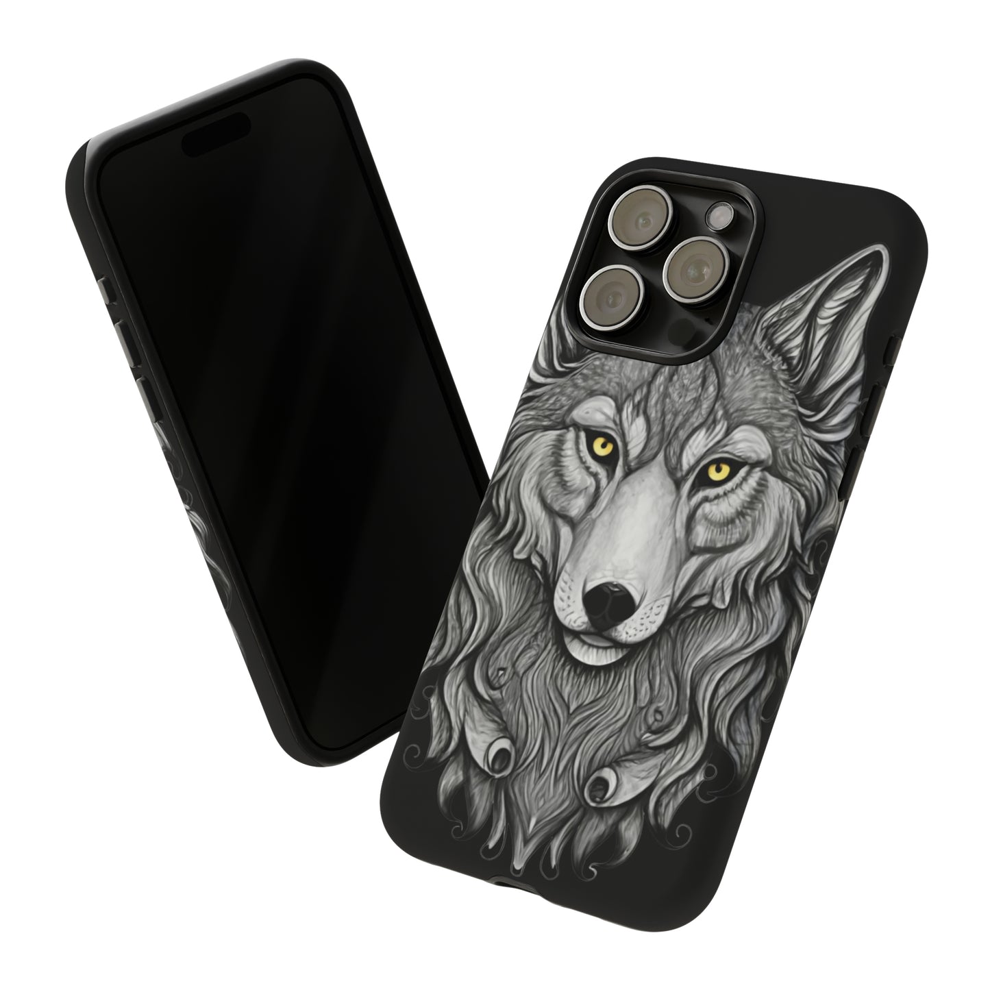 Wolf Pattern Tough Case