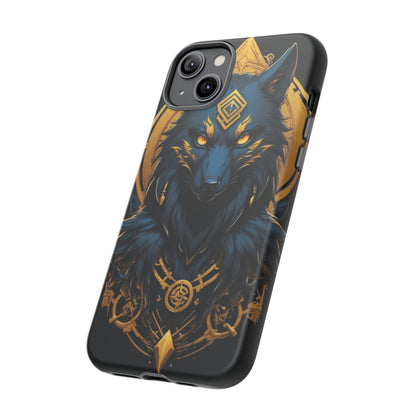 Golden wolf Tough Case