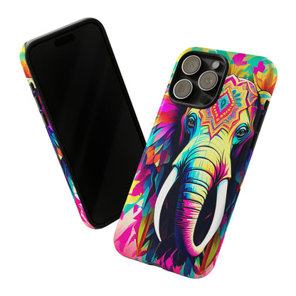 Psychedelic Elephant Tough Case