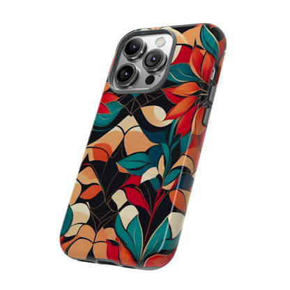 Flower Pattern Art Design Tough Case