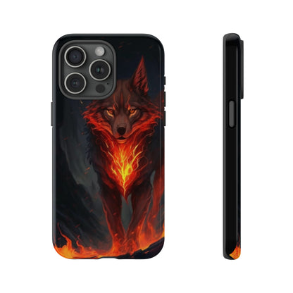 Red Glowing Fox  Tough Case