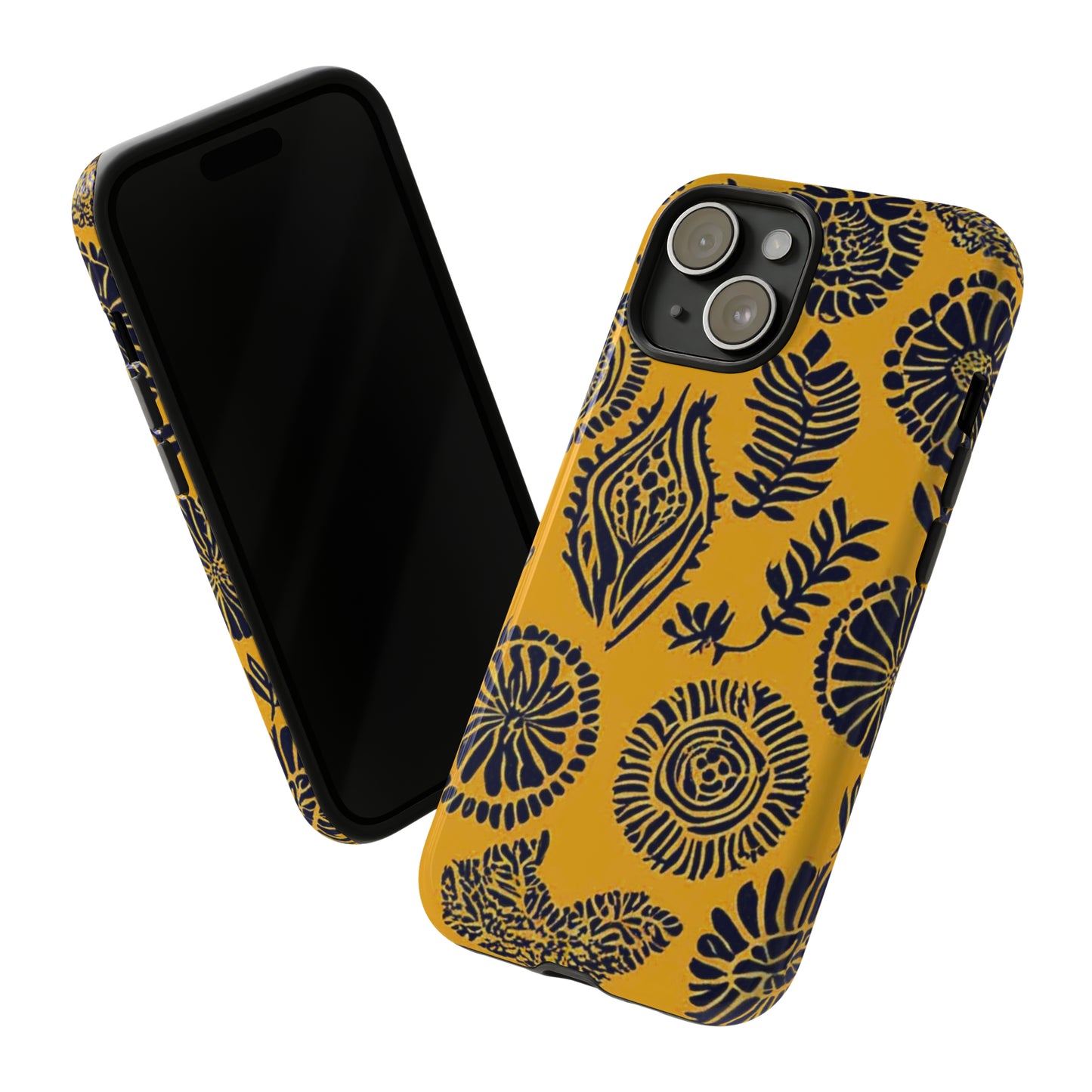 Yellow Pattern Tough Case