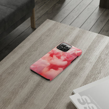 Pink Cloud Slim Phone Case - Colorwink