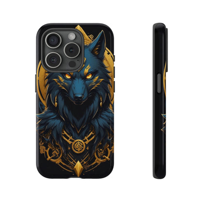 Golden wolf Tough Case