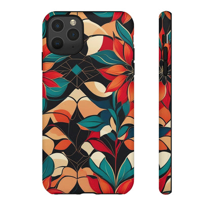 Flower Pattern Art Design Tough Case