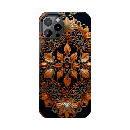 Floral Symphony Slim Phone Case - Colorwink