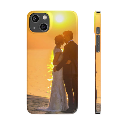 Just Married Slim Phone Case