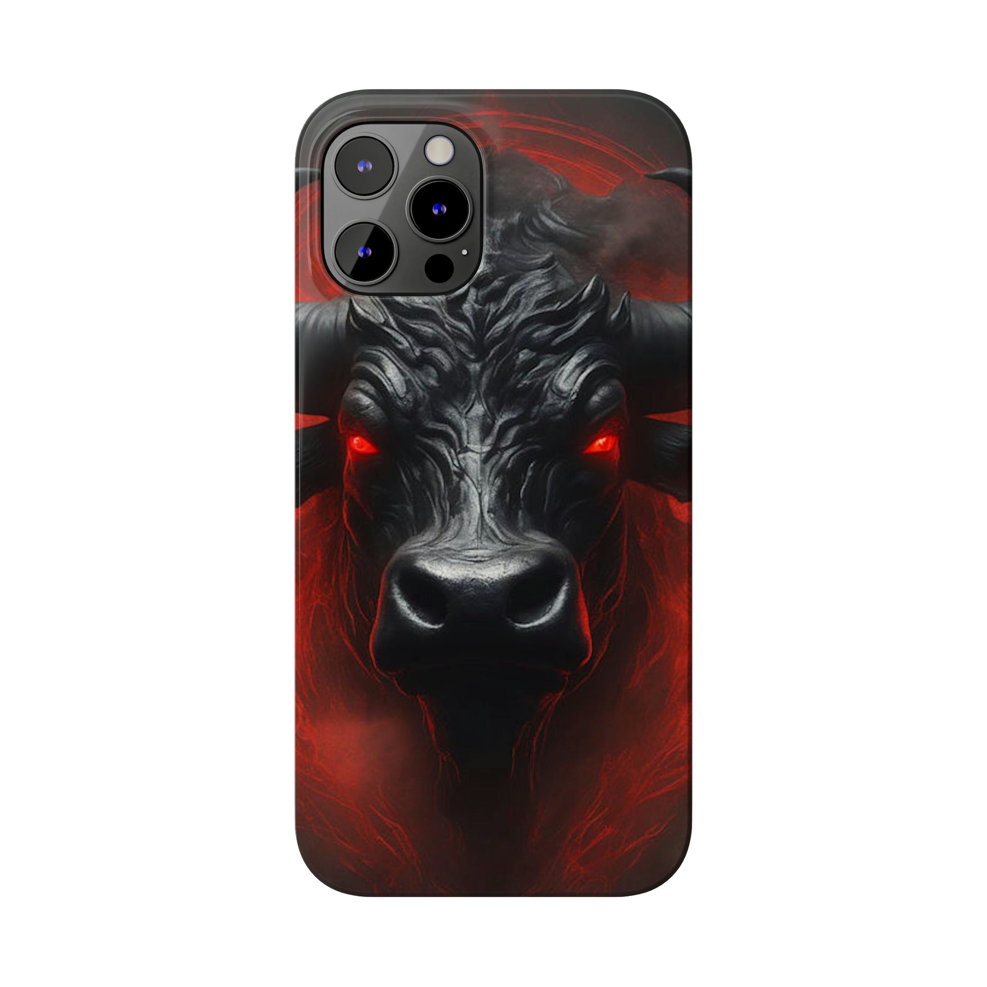 Red Eye Bull Slim Phone Case - Colorwink