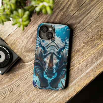 Water Rhinoceros Tough Case