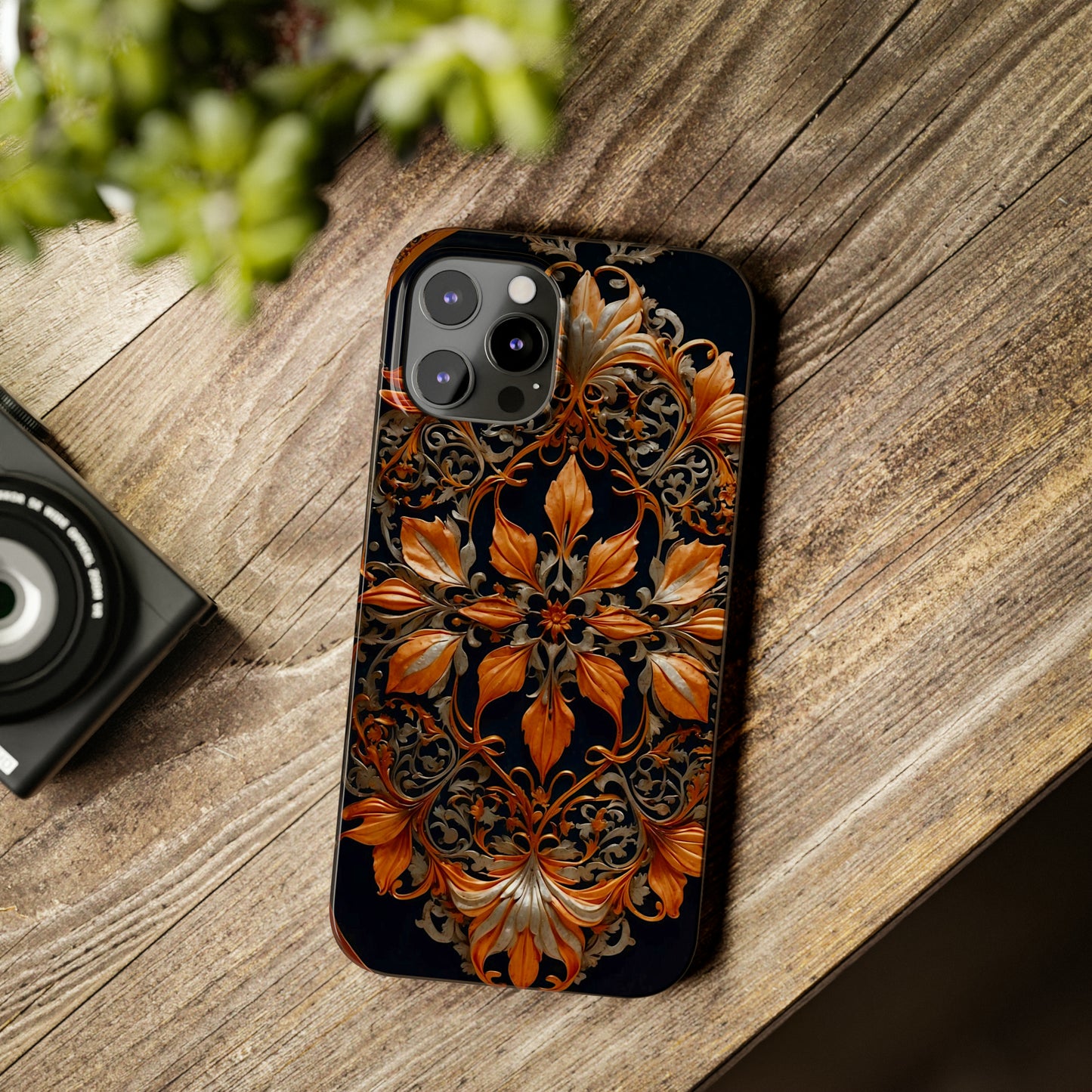 Floral Symphony Slim Phone Case - Colorwink