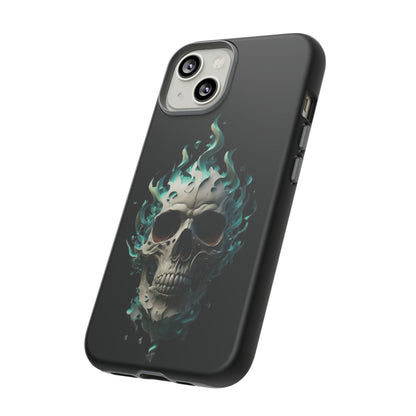 Flaming Skull Tough Case