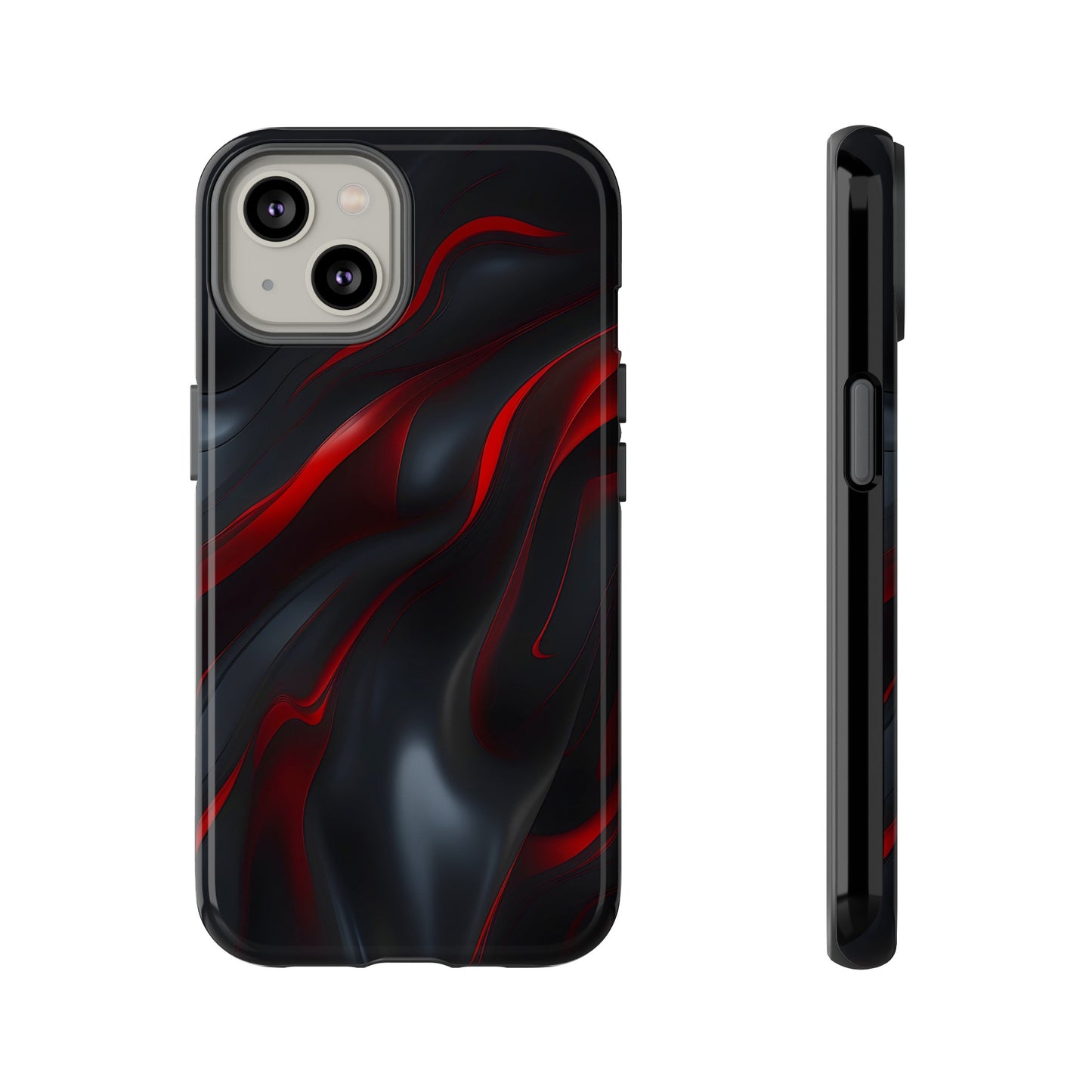 Red Black Tough Case