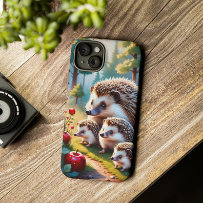 Adorable Hedgehog Family  Tough Case