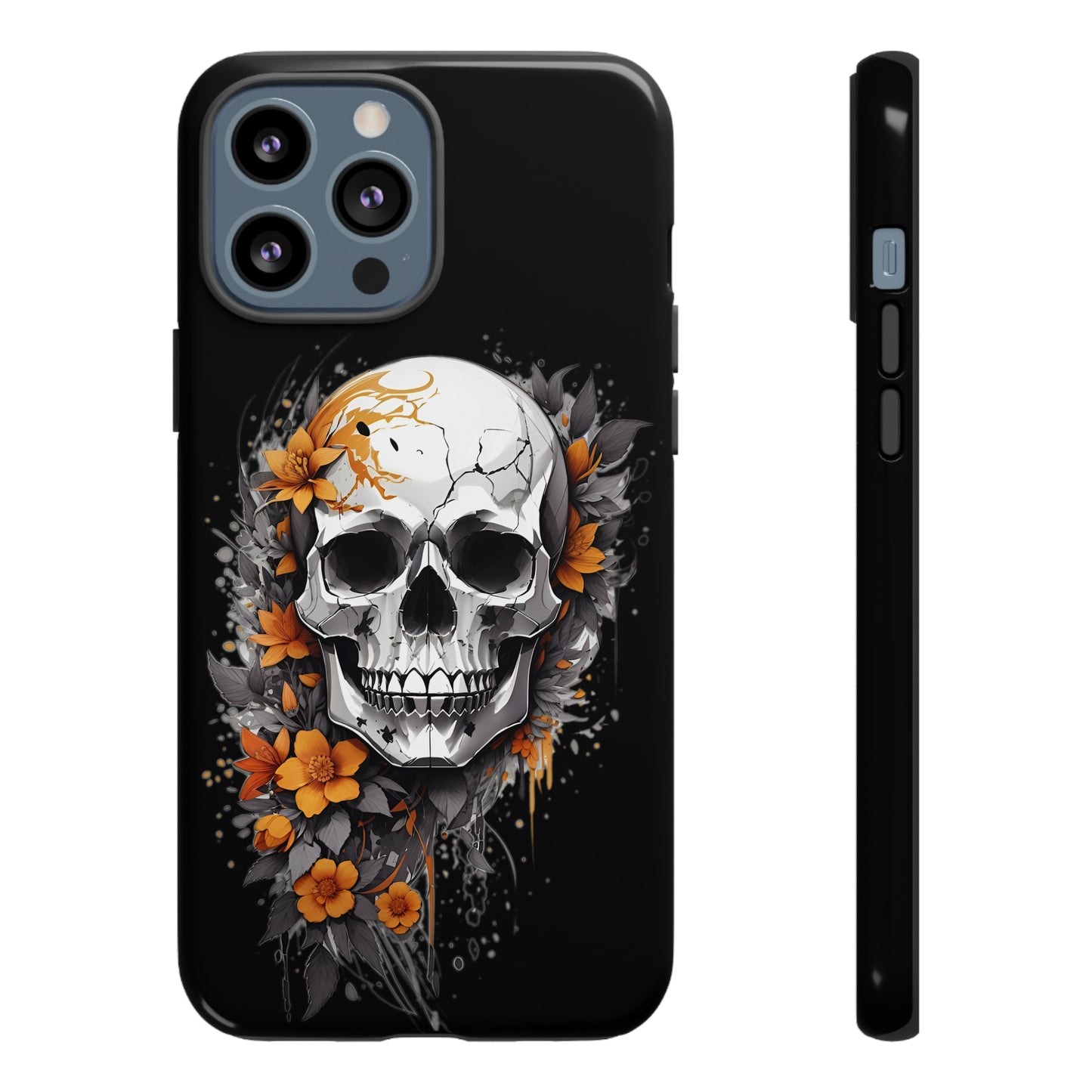 Skulls and Flowers Tough Case