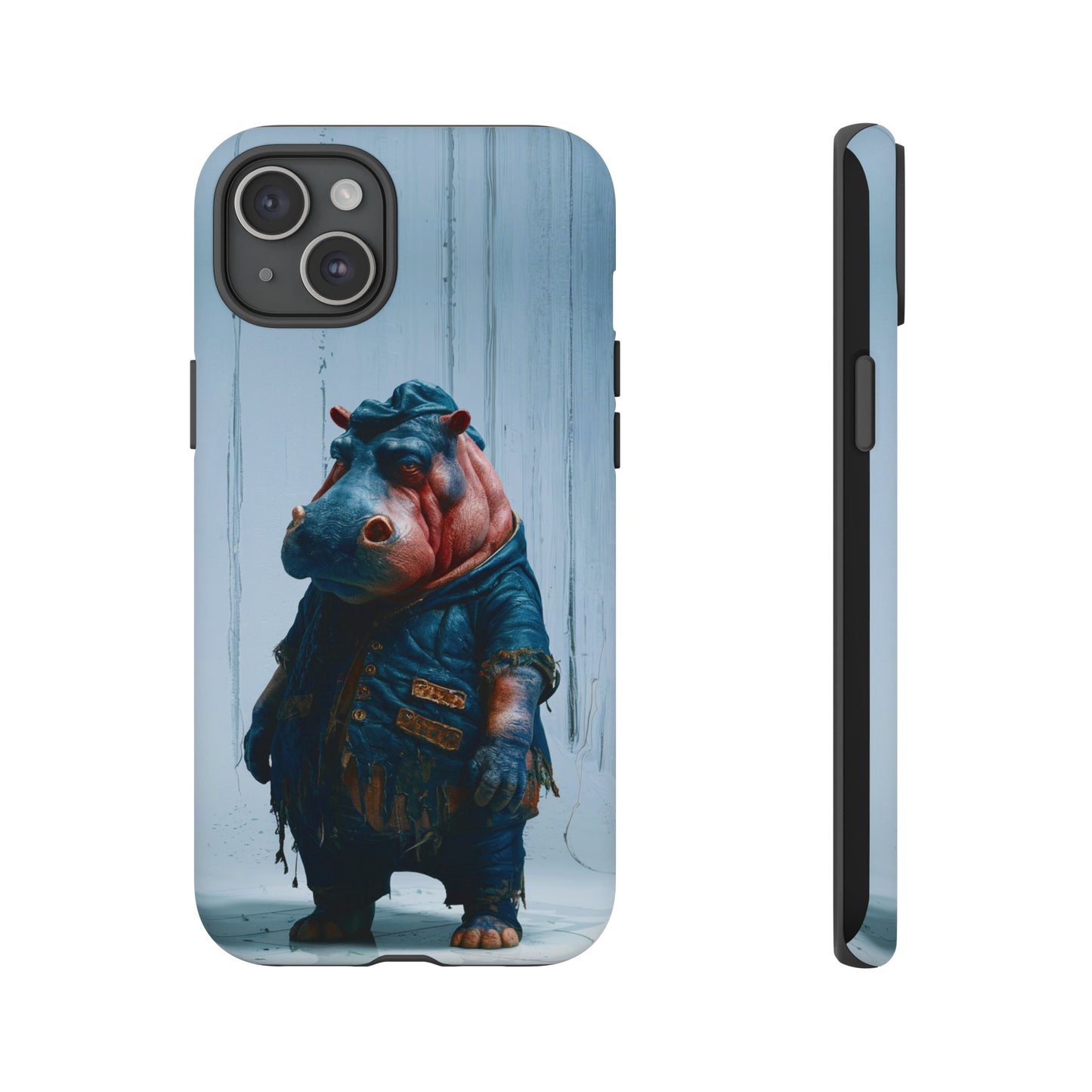 Tired Hippo Tough Case