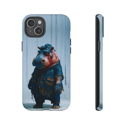 Tired Hippo Tough Case