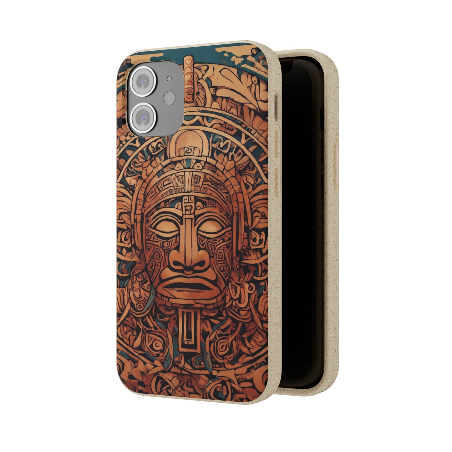 Marquesan Tattoo Style Biodegradable Case