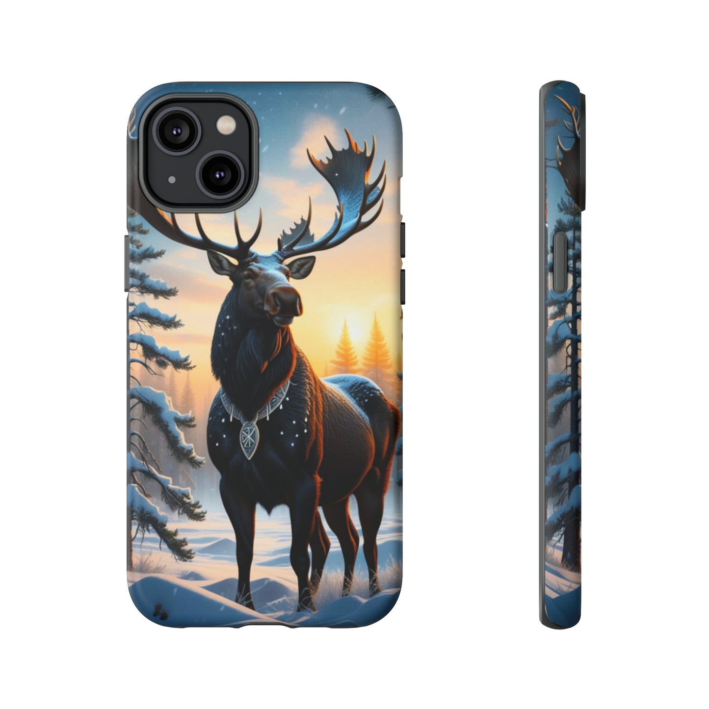 Winter Moose Tough Case