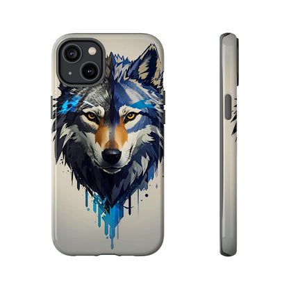 Blue wolf Tough Case