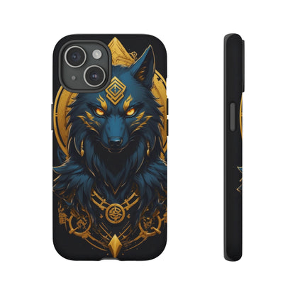 Golden wolf Tough Case