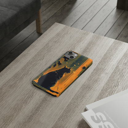 Cat Slim Phone Case - Colorwink