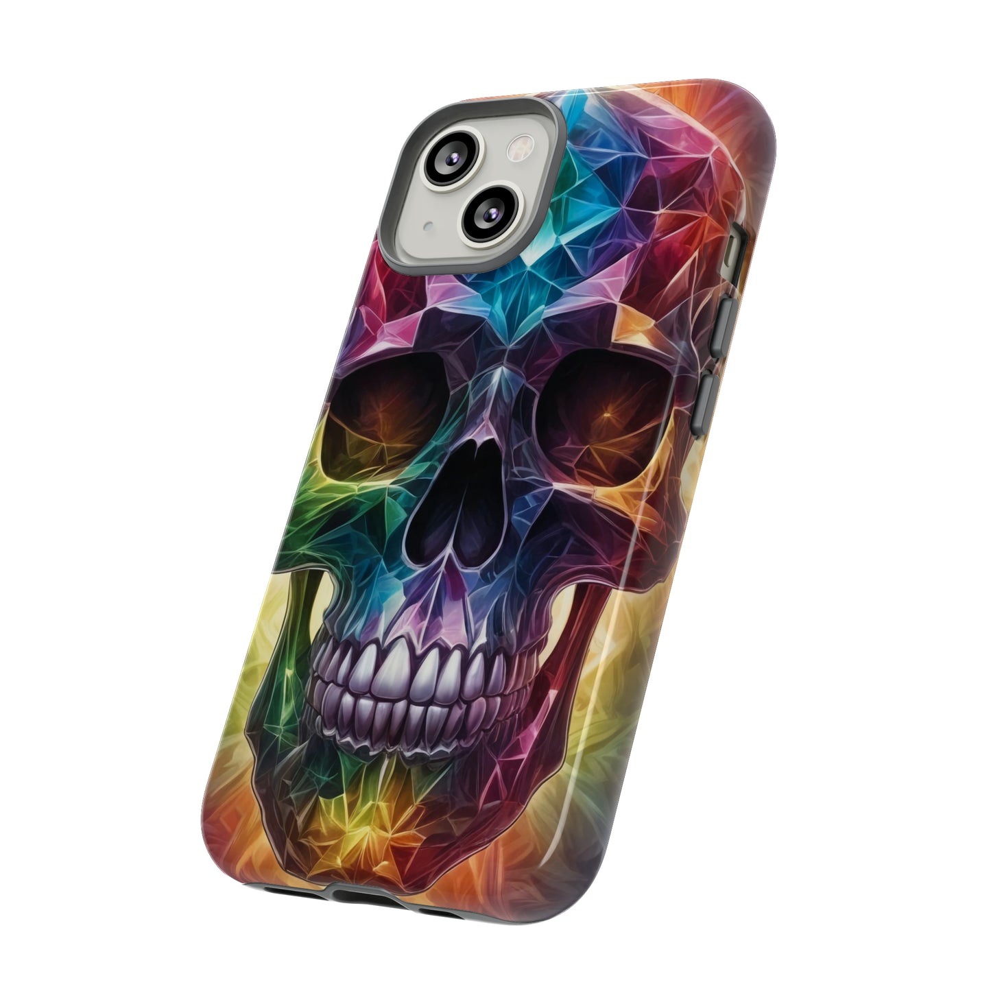 Psychedelic Skull Tough Case