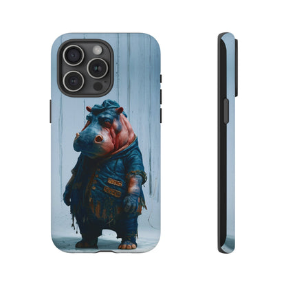 Tired Hippo Tough Case