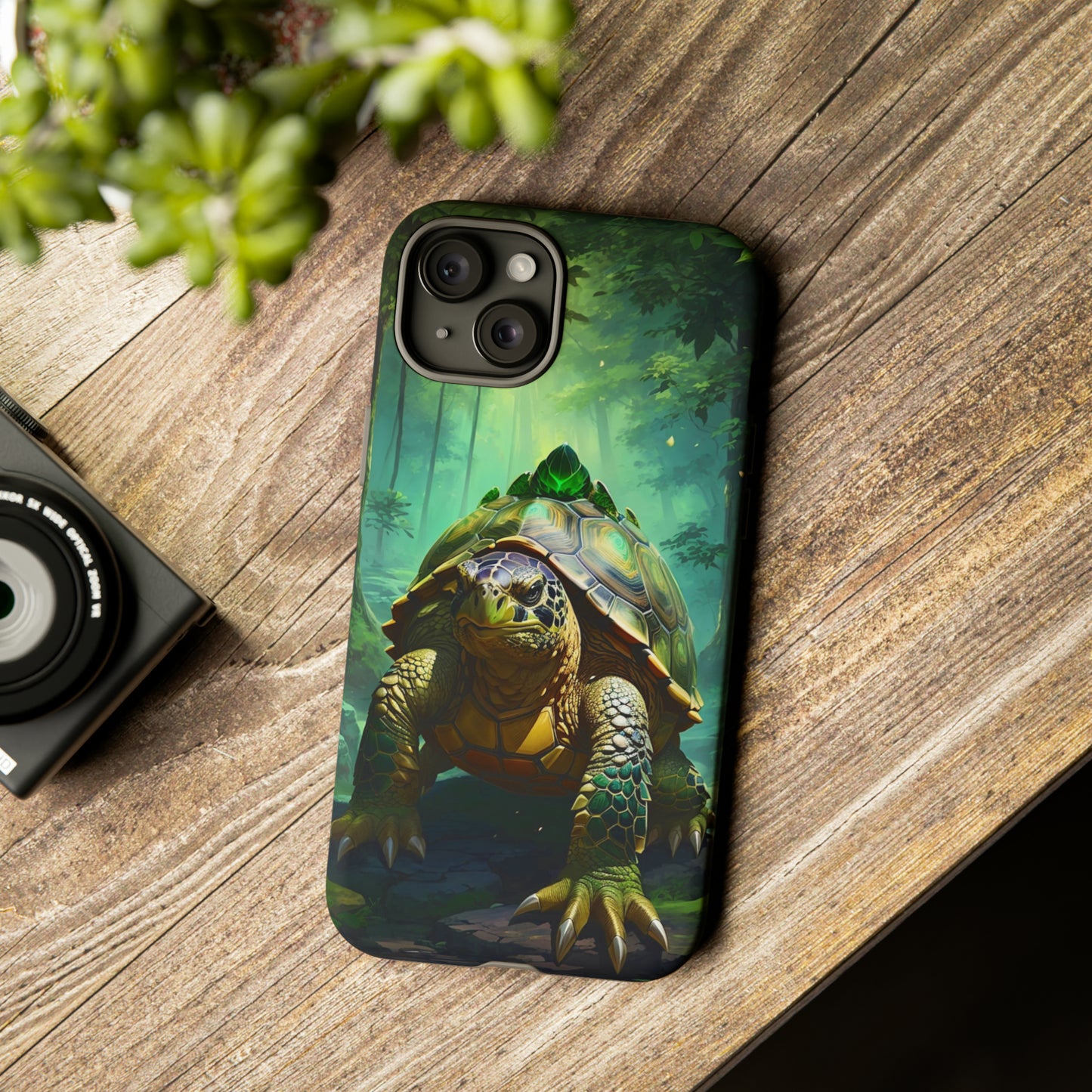 Vibrant Green Turtle Tough Case