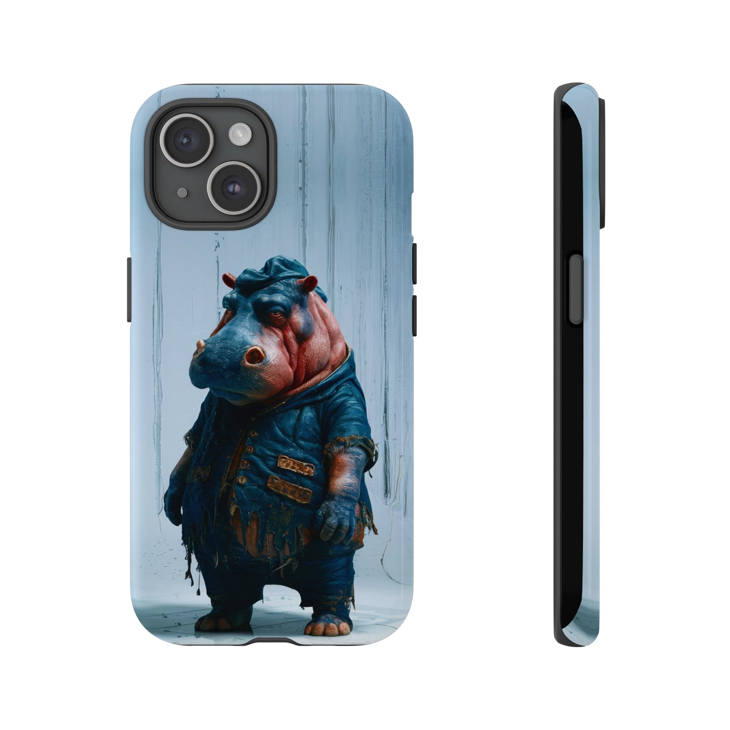 Tired Hippo Tough Case