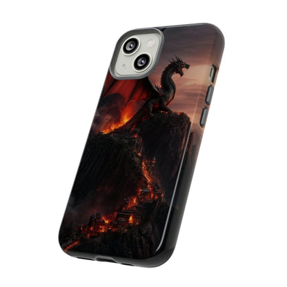 Dragon on mountain Tough Case