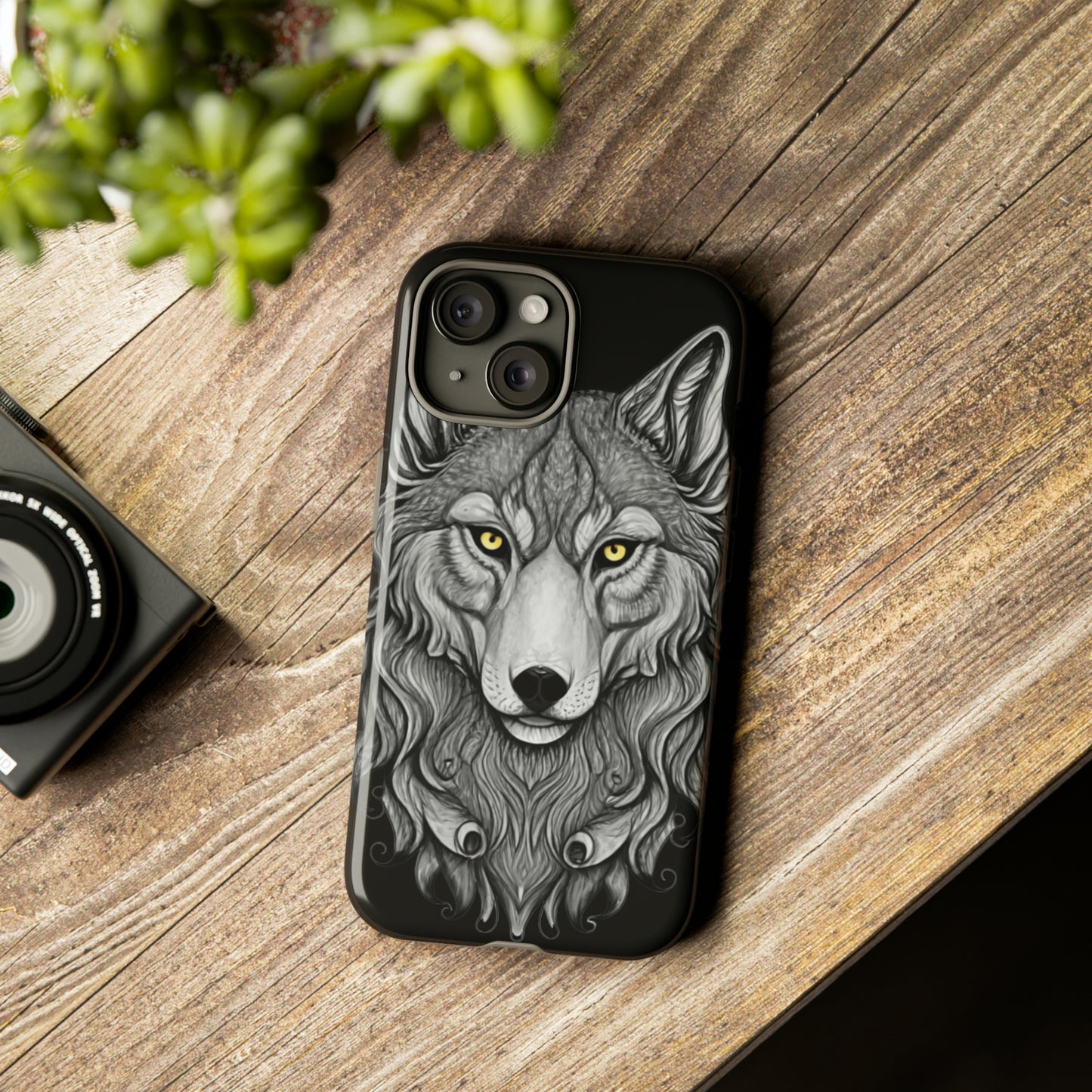 Wolf Pattern Tough Case