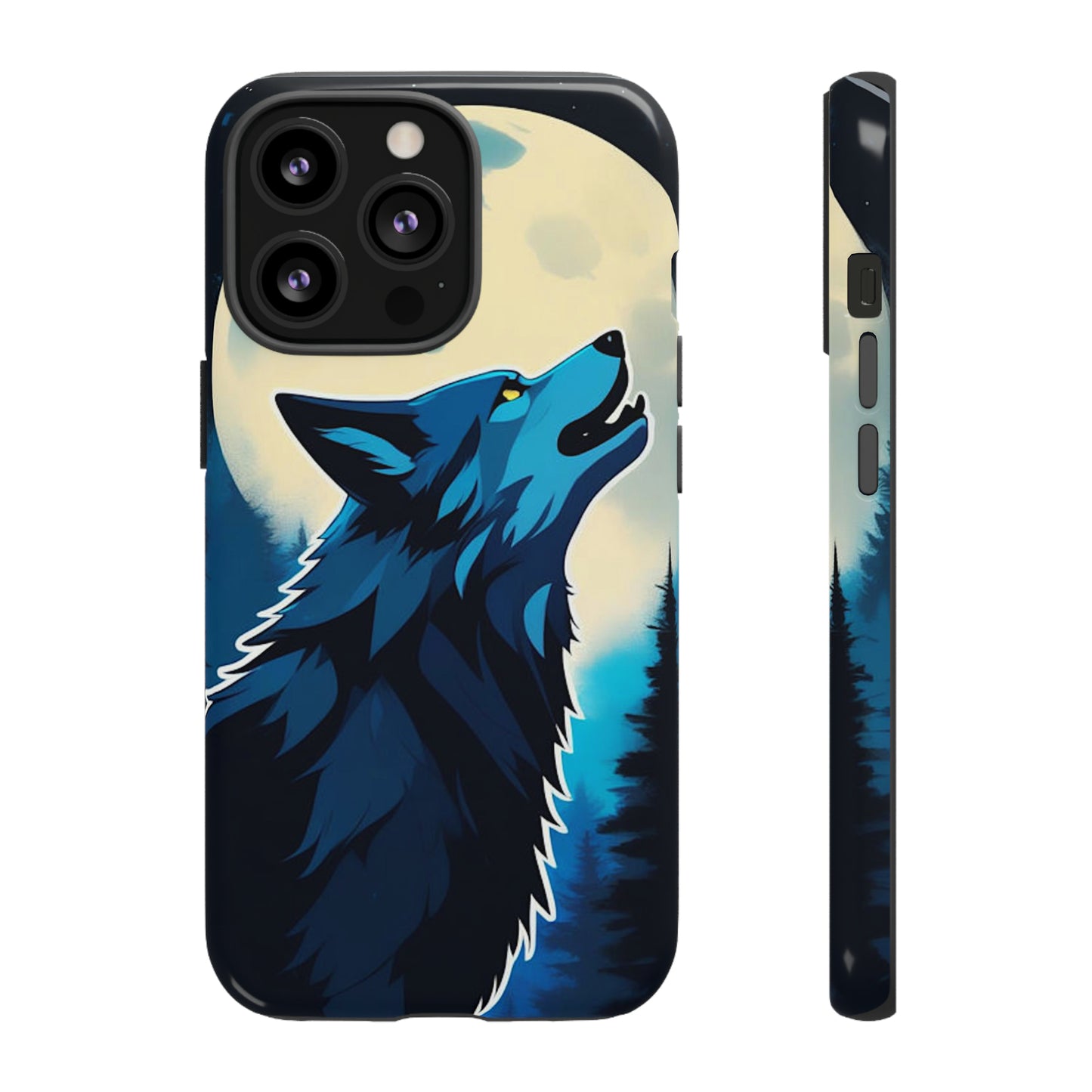 Wolf Howling Tough Case