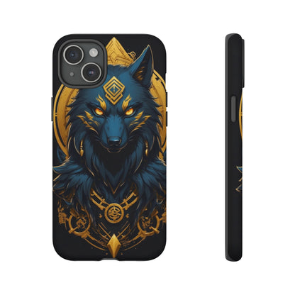 Golden wolf Tough Case