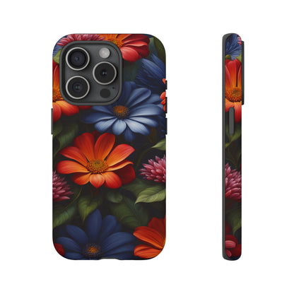 Flame Flowers Tough Case