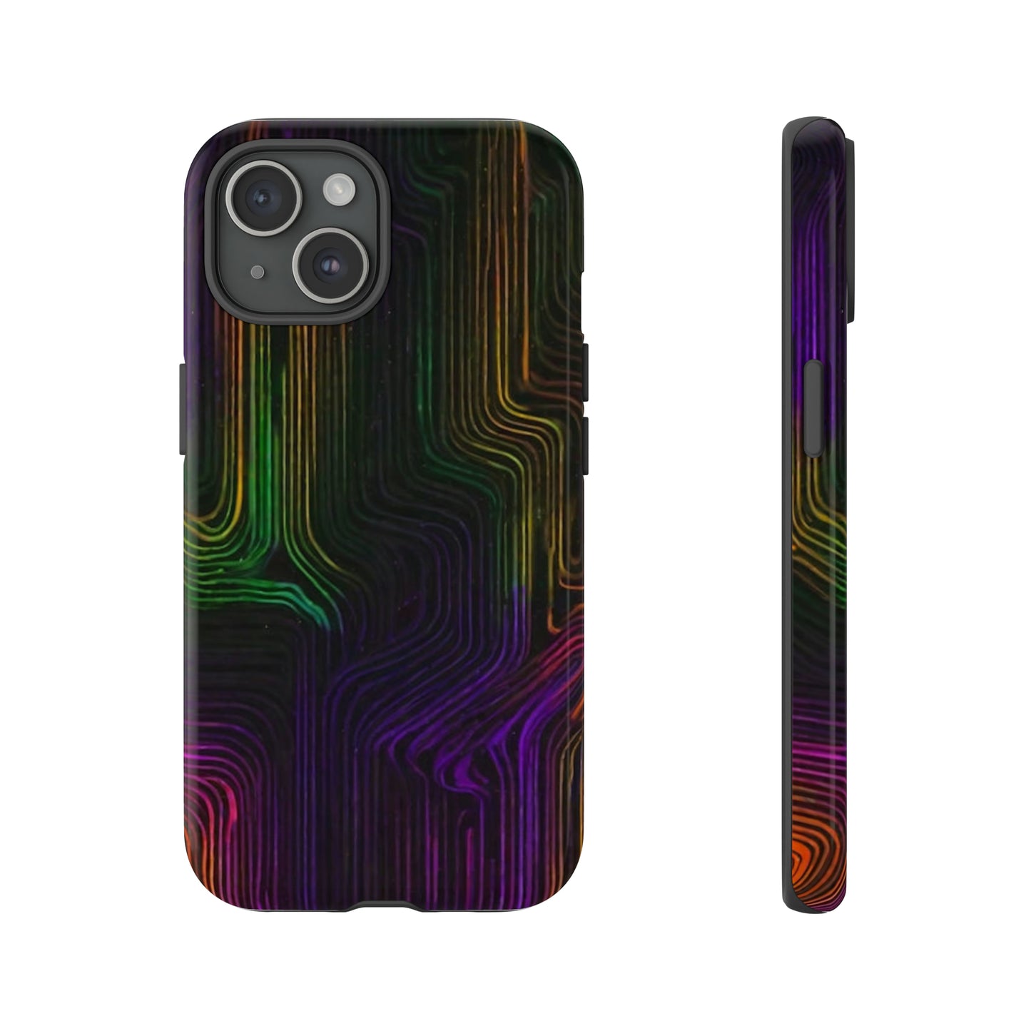 Violet Art Pattern Tough Case