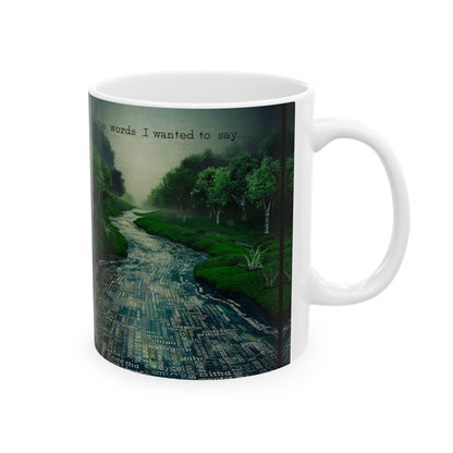 Word River Coffee Mug