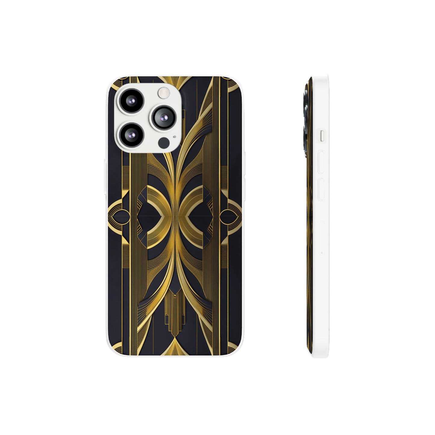 Abstract Golden Flexi Case