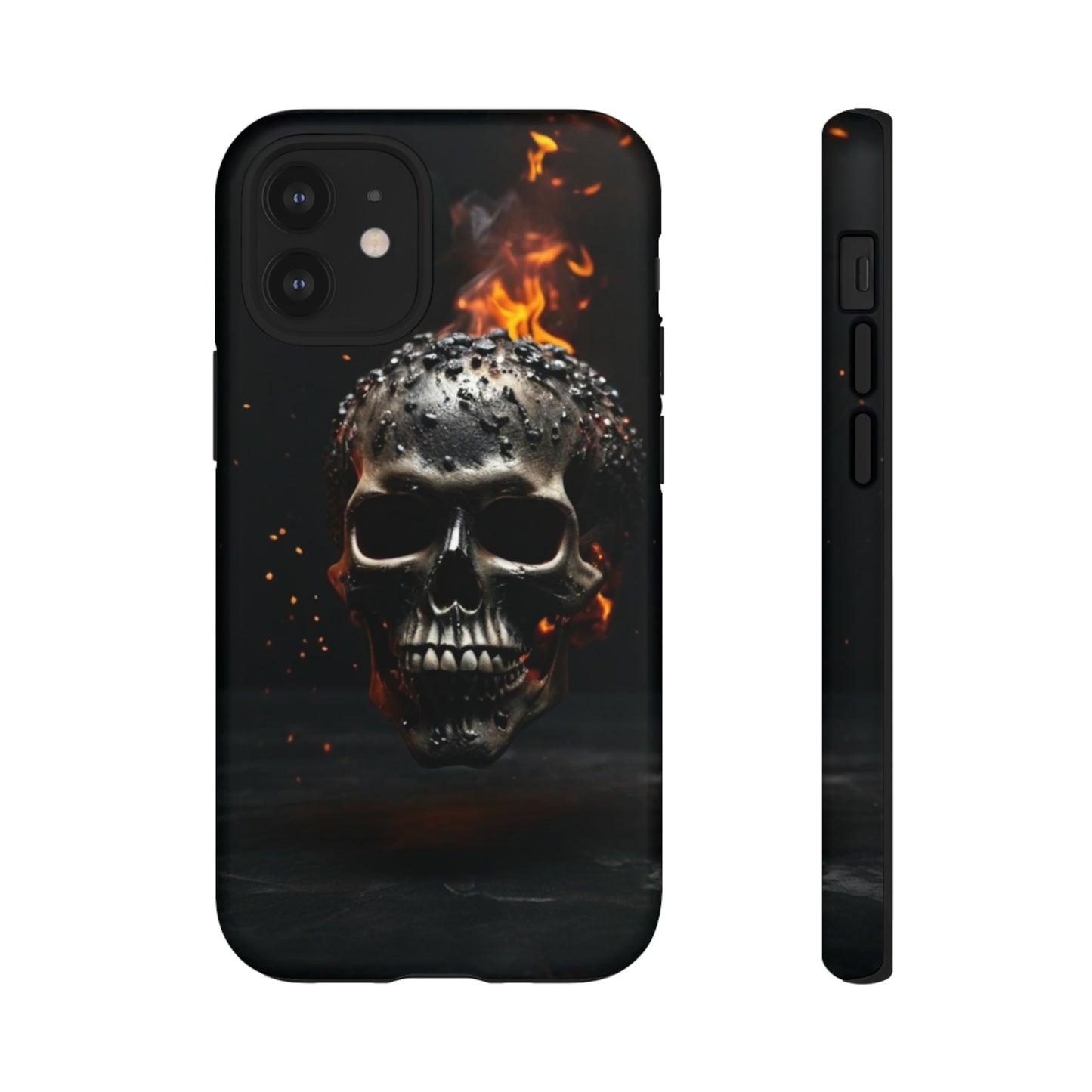 Fiery Skull Tough Case