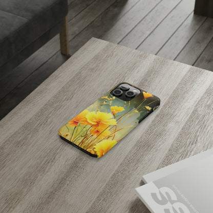 Wild Flower Slim Phone Case - Colorwink