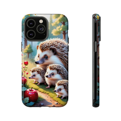 Adorable Hedgehog Family  Tough Case