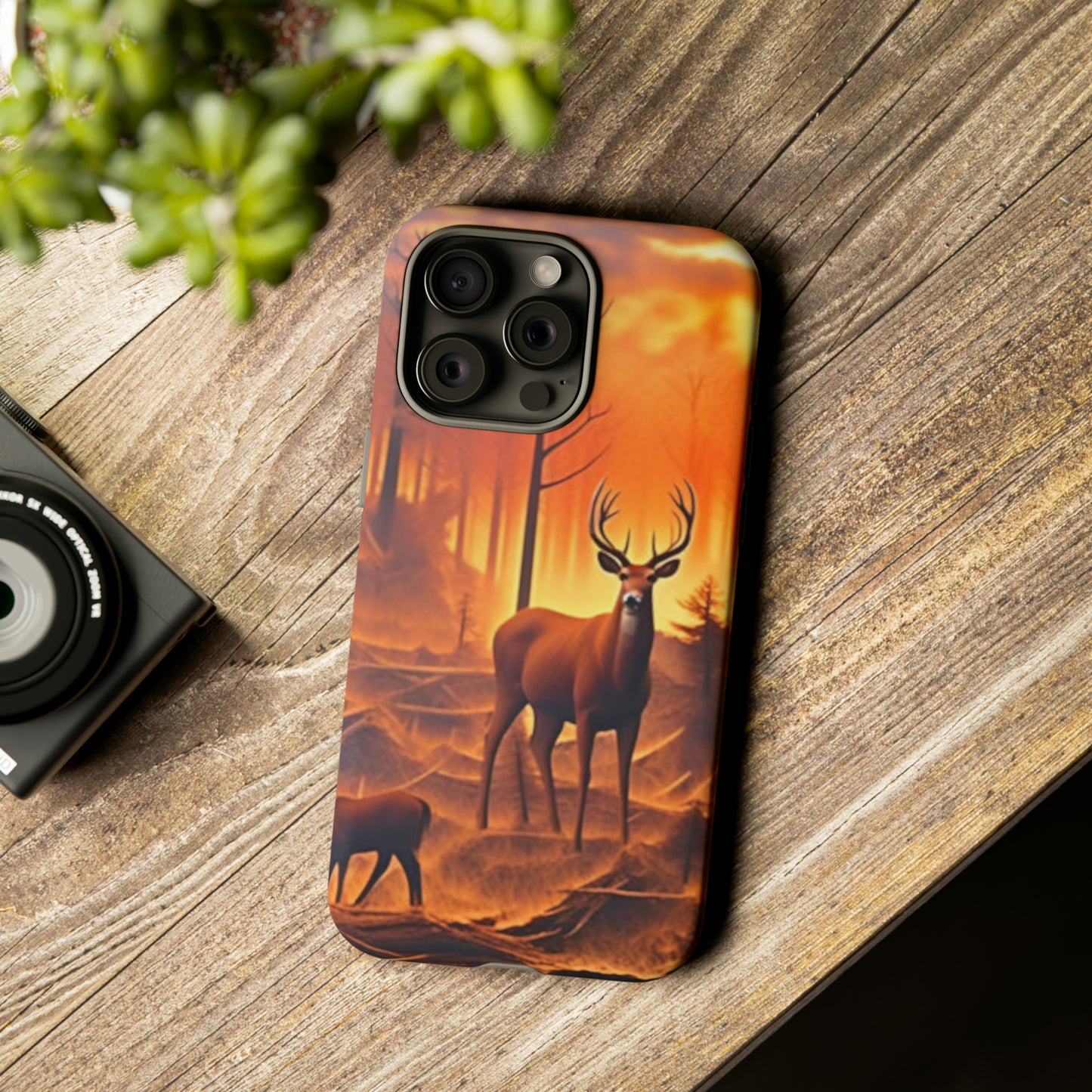 Deer Painting Tough Case