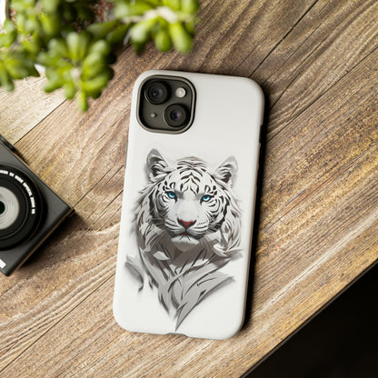 White Tiger Tough Case