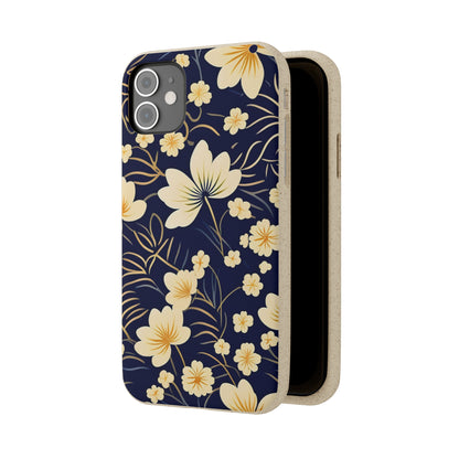 Flower Paint Biodegradable Case