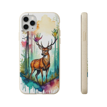 Forest Majesty Deer Biodegradable Case