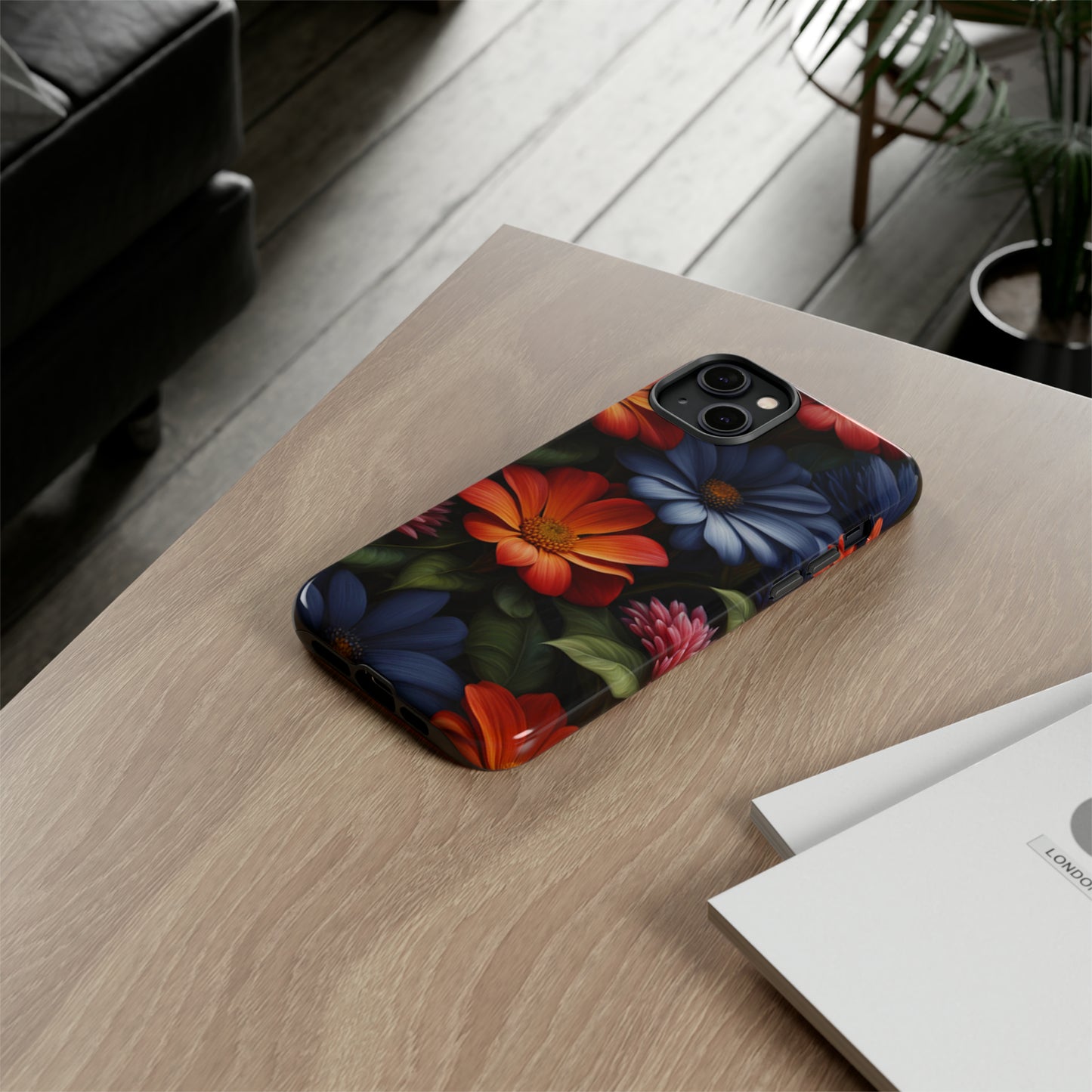 Flower Design Art Tough Case