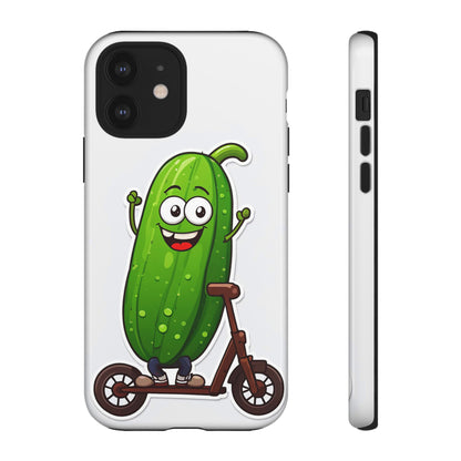 Cucumber on Scooter Tough Case